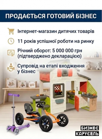 Продається працюючий інтернет магазин дитячих товарів e-commerce Киев - изображение 1